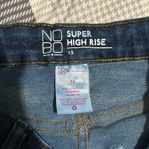 Super high rise no boundaries size 13 jean pants